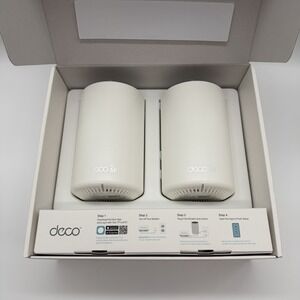 TP-LINK Deco XE75 AXE5400 Whole Home Mesh Wi-Fi 6E System Router White 2-Pack